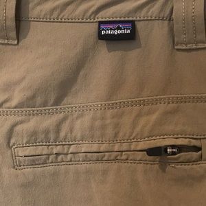 Patagonia trail shorts. Quick dry.
